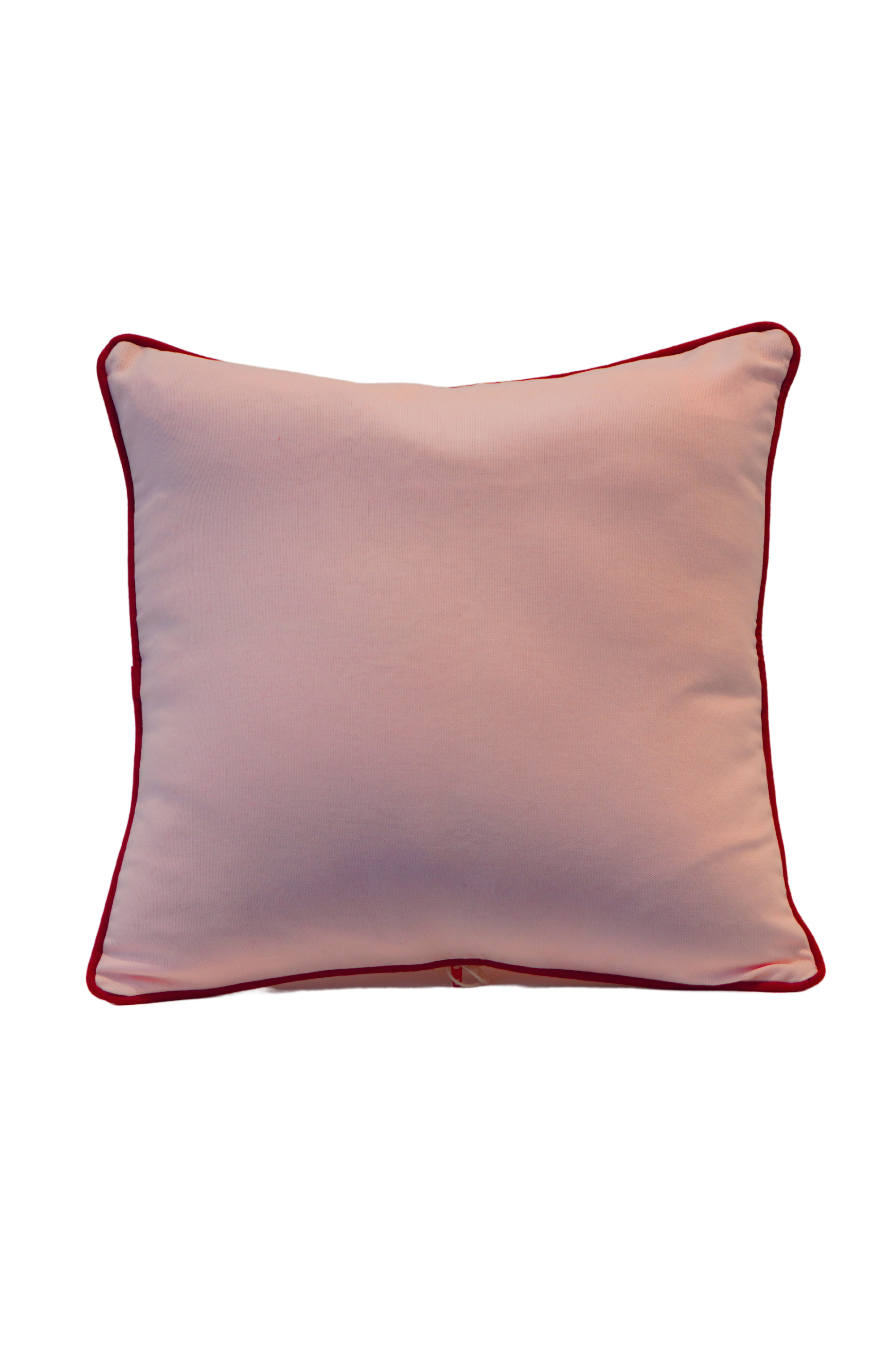 [In Casa By Pa Boy] Dusty Pink & Wine Red Piping